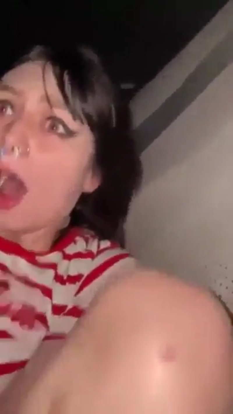 Emo hoe getting fucked in the backseat