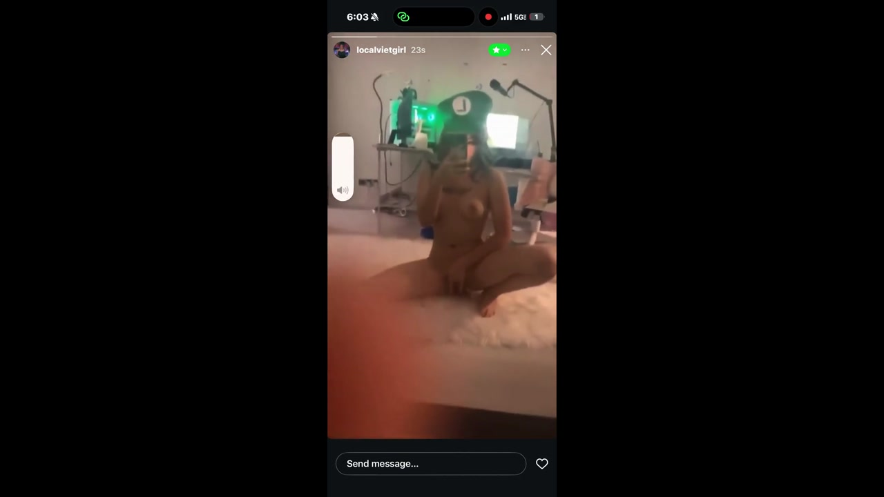 Cute Asian Teen College Girl gets leaked fingering herself while cosplaying on instagram. 01