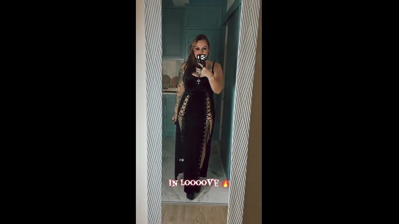 [User Submitted] Failed Serbian Goth TikTok Creator Doesn't Want You to Know She Secretly Loves BBC 02