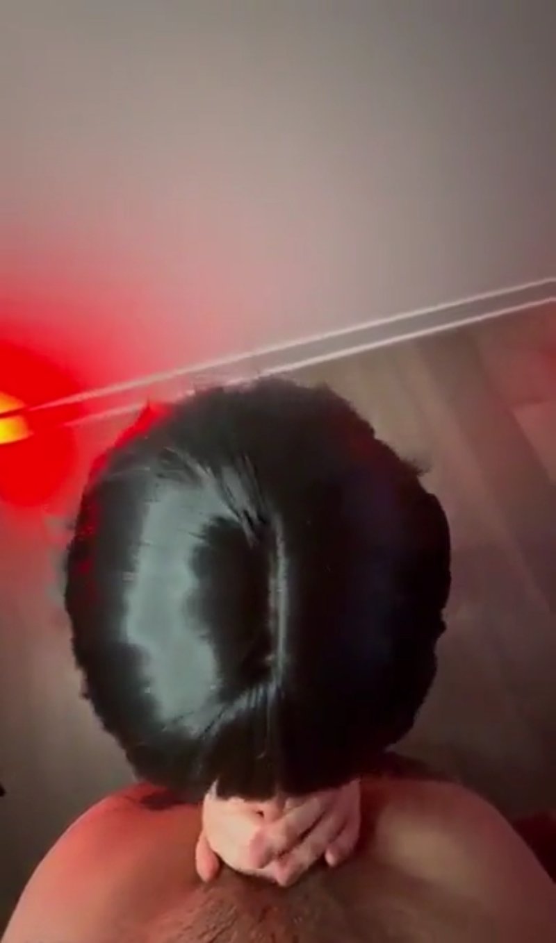 Goth pawg gets creampied