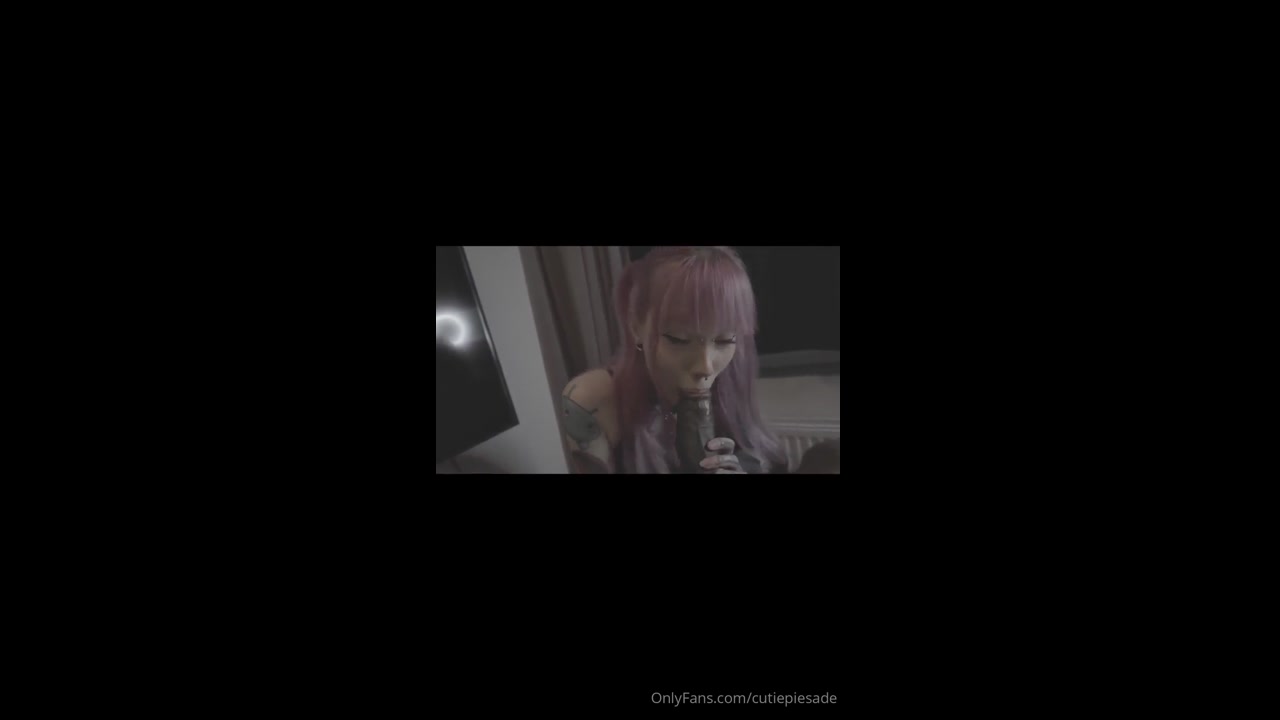 Emo girl addicted to BBC 01