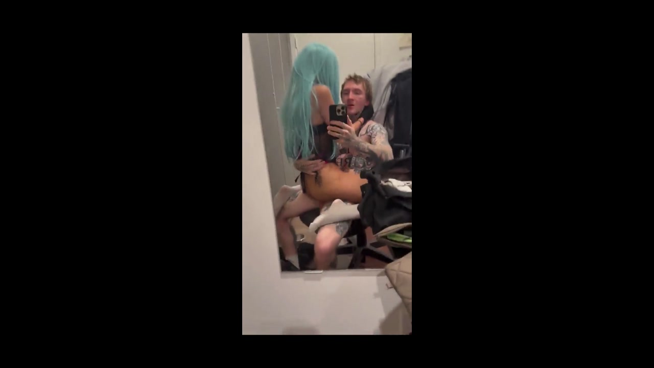 Alt Asian chick rides dick 02