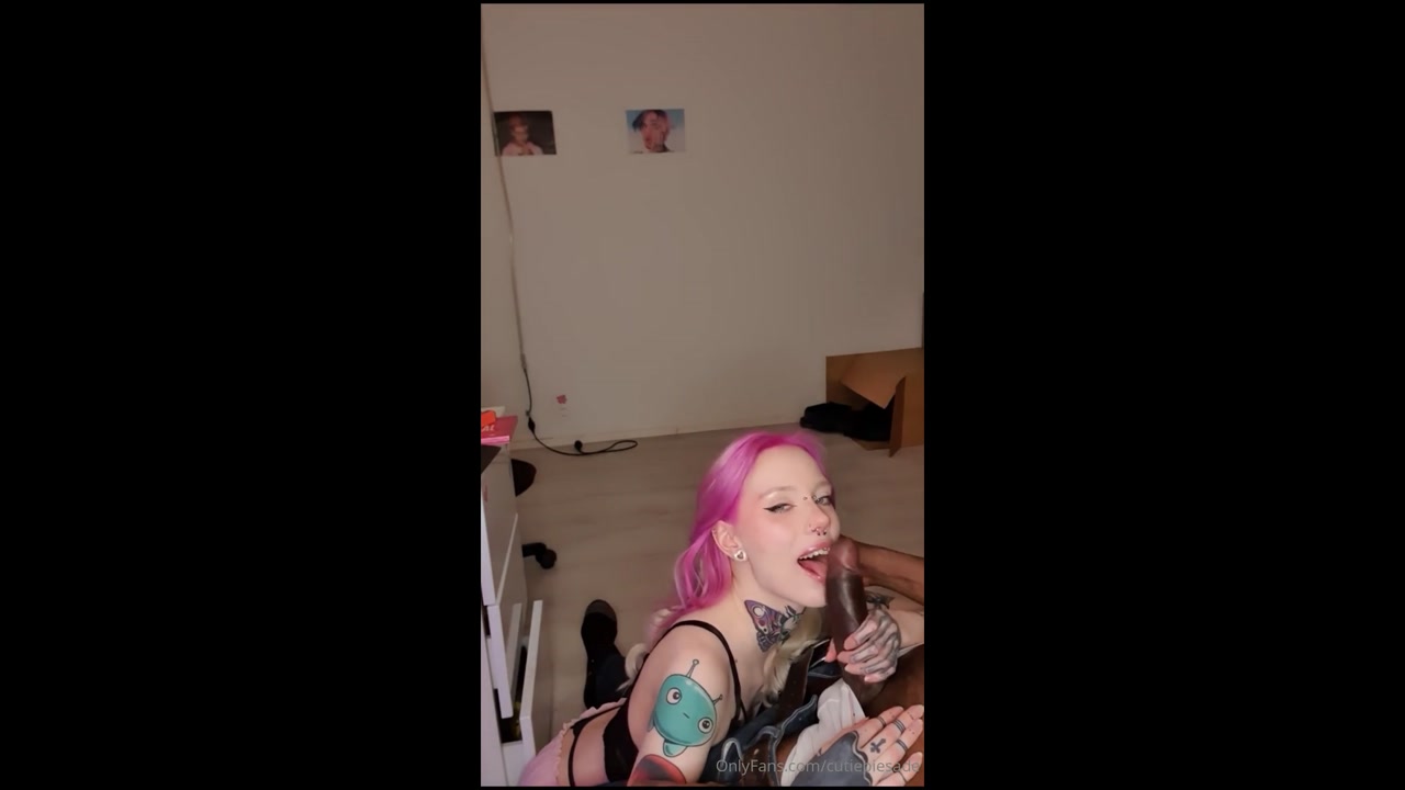 Cute Goth Teen Snowbunny Giving a Blowjob and Getting Pounded Hard by BBC 01
