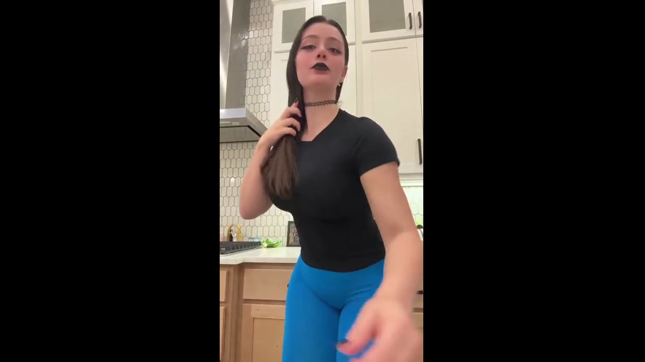 New Gym Leggings Goth Tease