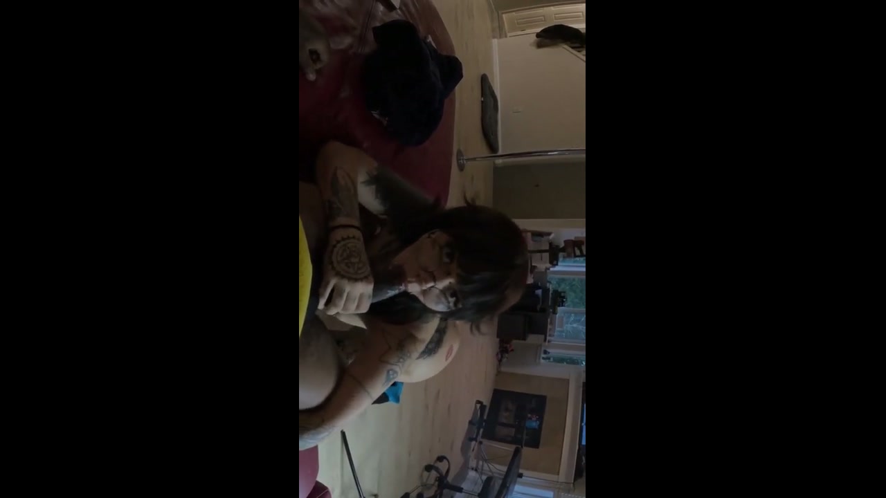 Goth asian baddie interracial session 02