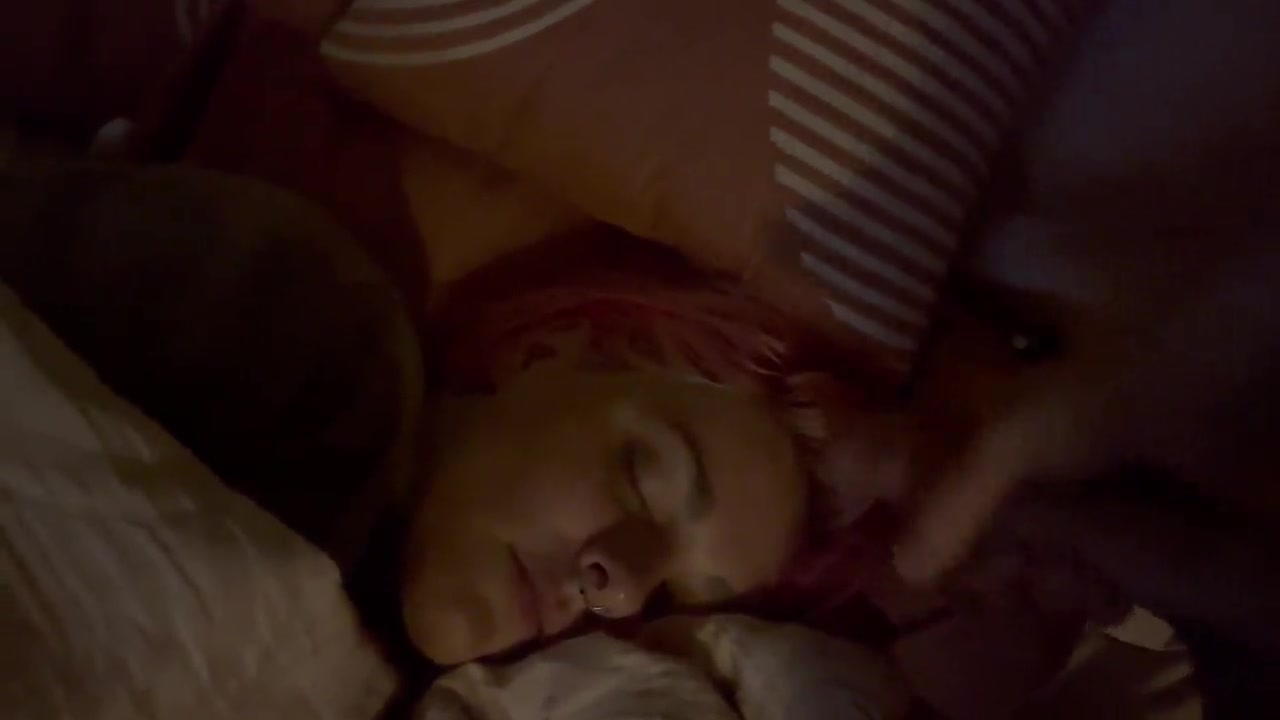 Emo slut gets Facial wake up call 05